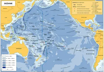 Océanie - crédits : Encyclopædia Universalis France