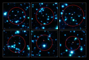 L'Univers lointain - crédits :  NRAO/ NAOJ/ ESO/ ALMA