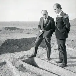 Michel de Boüard, un pionnier de l’archéologie médiévale - crédits : archives du CRAHAM