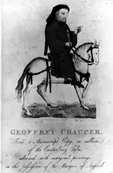 Chaucer à cheval - crédits : Hulton Archive/ Getty Images