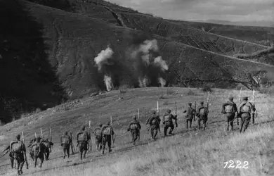 Soldats bulgares - crédits : Hulton Archive/ Getty Images