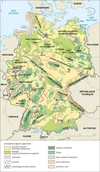 Allemagne unie : espaces ruraux - crédits : Encyclopædia Universalis France