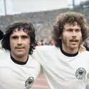 Gerd Müller et Paul Breitner - crédits : Allsport UK/ Allsport/ Getty/ Getty Images