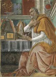 <it>Saint Augustin</it>, Botticelli - crédits : Rabatti - Domingie/ AKG-images