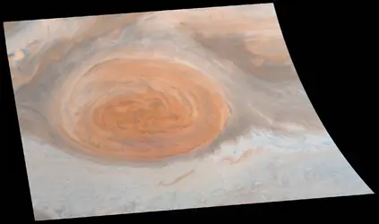 Jupiter : la Grande Tache rouge - crédits : Courtesy NASA / Jet Propulsion Laboratory