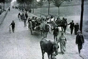 Réfugiés - crédits : MPI/ Archive Photos/ Getty Images