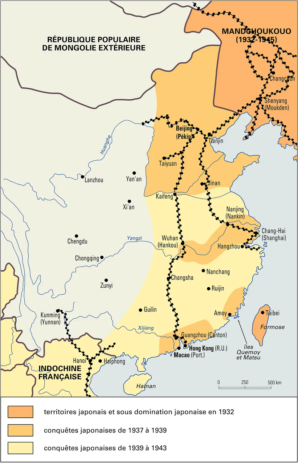 Chine, 1931-1943