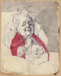 Melanie Klein par Feliks Topolski - crédits : Feliks Topolski/ Hulton Archive/ Getty Images