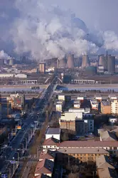 Aciérie à Baotou, en Mongolie intérieure (Chine, 2016) - crédits : Ryan Pyle/ Corbis/ Getty Images