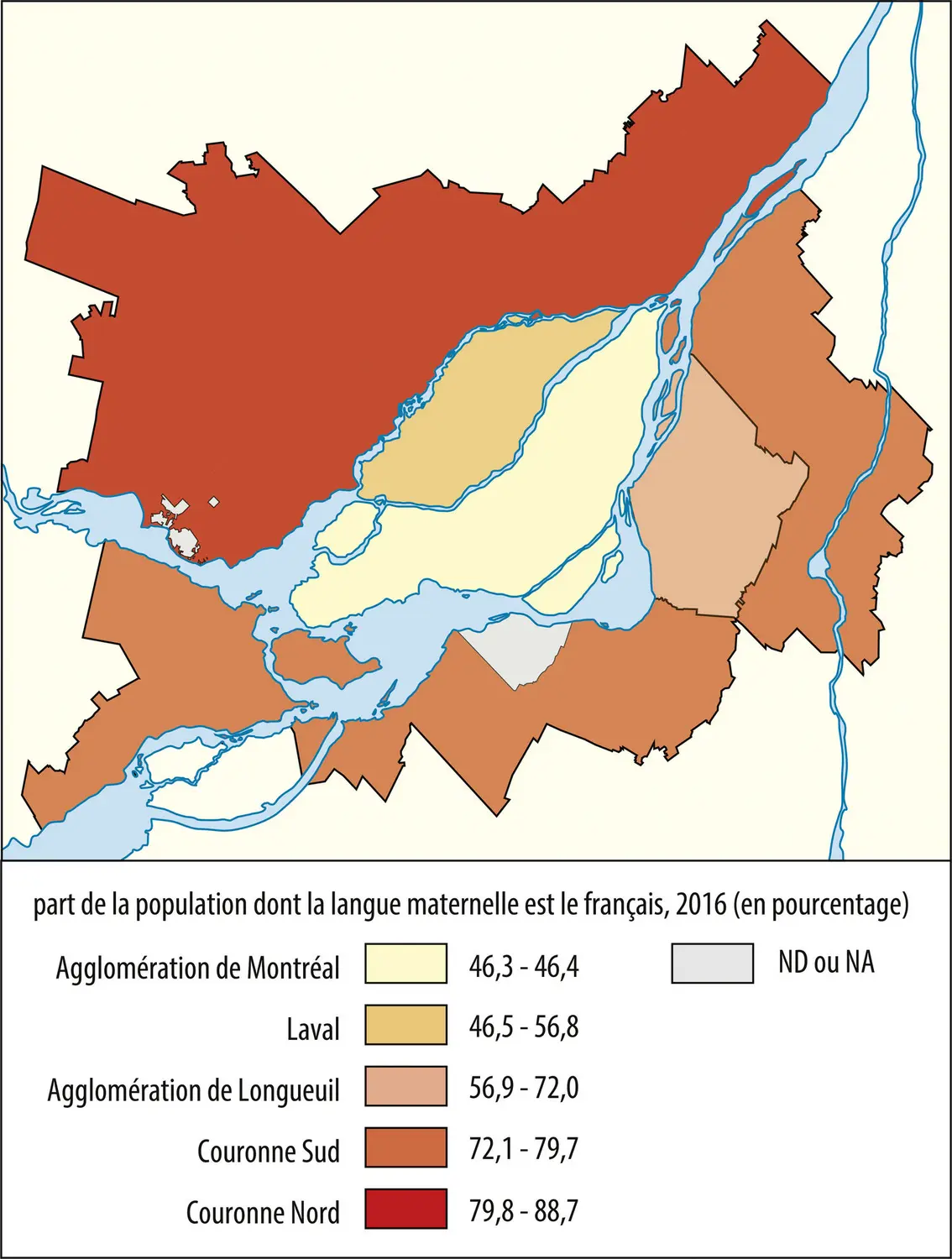 Un paysage linguistique contrasté dans la métropole montréalaise