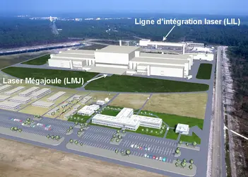 Laser Mégajoule (France) - crédits : CEA