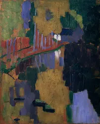 <it>Le Talisman, ou Paysage du bois d'Amour</it>, P. Sérusier - crédits : Peter Willi/  Bridgeman Images 