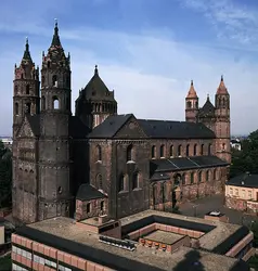 Cathédrale Saint-Pierre, Worms - crédits : Bildarchiv Steffens,  Bridgeman Images 