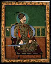 Le Sultan Abdullah Qutubshah de Golconde, peinture moghole - crédits :  Bridgeman Images 