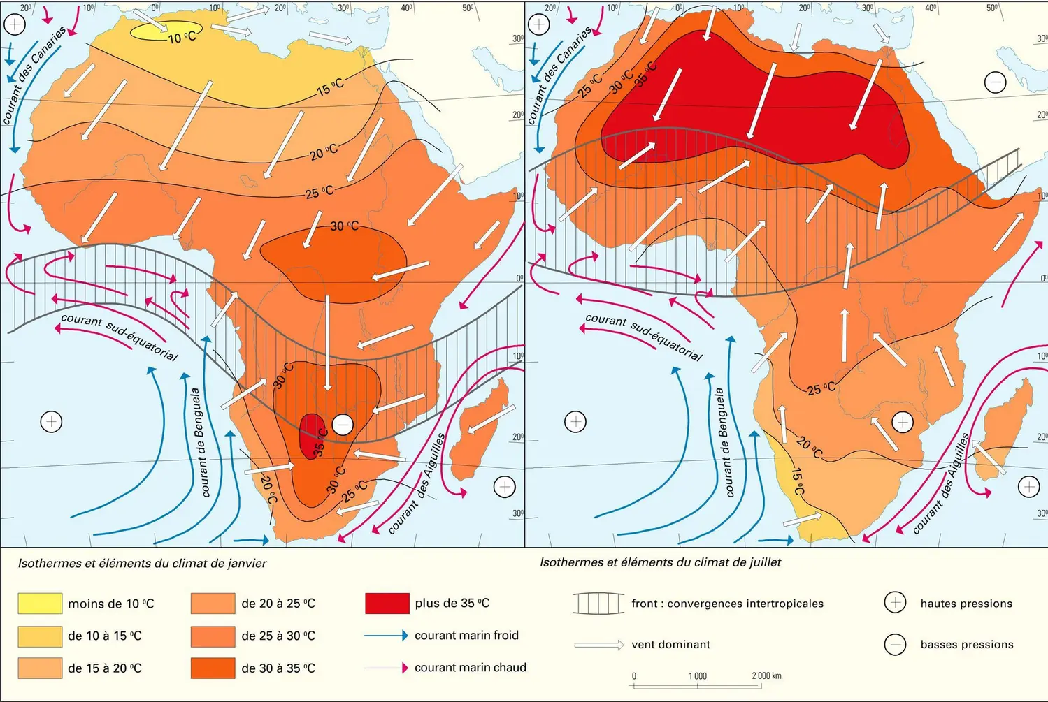 Afrique : climat - vue 3