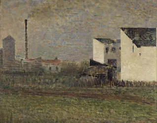 <it>La Banlieue</it>, G. Seurat - crédits : AKG-images