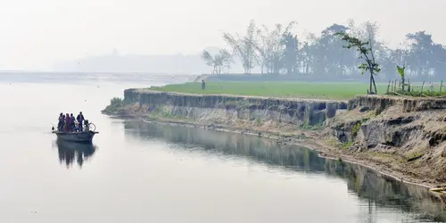 Érosion fluviale au Bangladesh - crédits : David Méchin