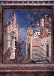 <it>L'Expulsion des démons</it>, Giotto - crédits :  Bridgeman Images 