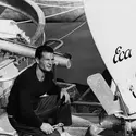 Éric Tabarly - crédits : Hulton-Deutsch Collection/ Corbis Historical/ Getty Images