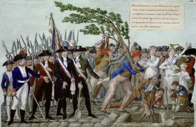 Arbre de la Liberté, Lesueur, 1790 - crédits : Erich Lessing/ AKG-images