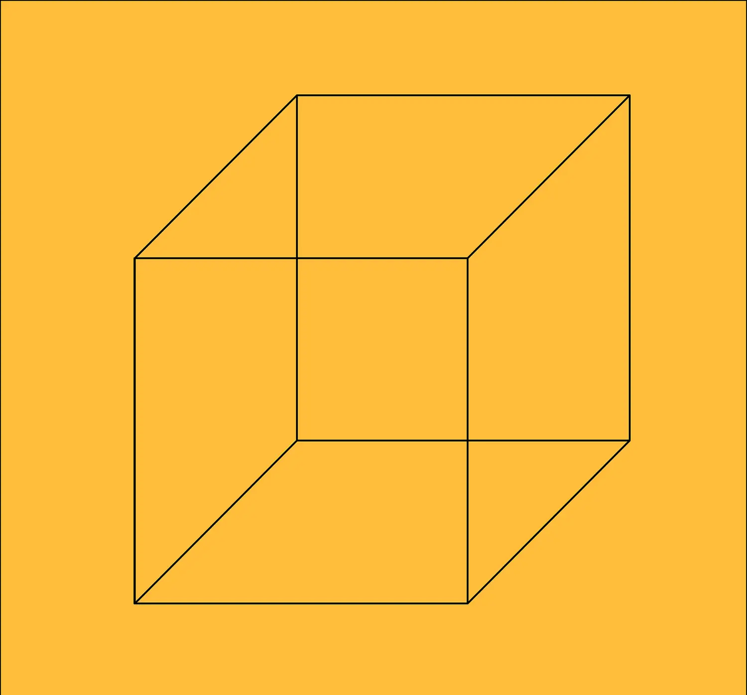 Cube réversible de Necker