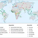 Répartition mondiale des principales fièvres hémorragiques virales - crédits : Encyclopædia Universalis France