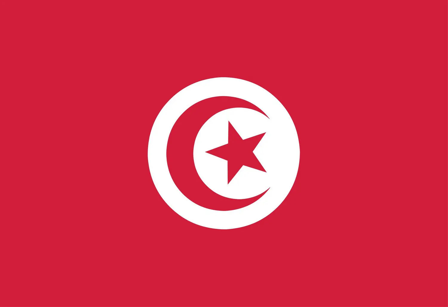Tunisie : drapeau