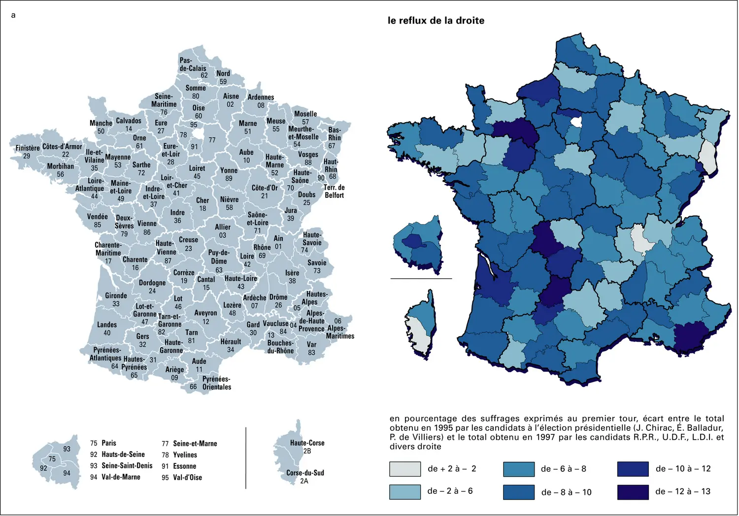 France : législatives de 1997 - vue 1