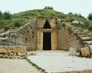 Tombeau d'Agamemnon à Mycènes - crédits : Dagli Orti/ The Art Archive/ Picture Desk