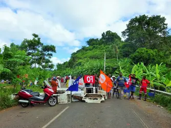Manifestations à Mayotte, 2016 - crédits : Ornella Lamberti/ AFP