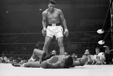 Muhammad Ali contre Sonny Liston - crédits : Bettmann/ getty Images