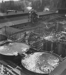 Mine de Pachuca - crédits : George Pickow/ Hulton Archive/ Getty Images