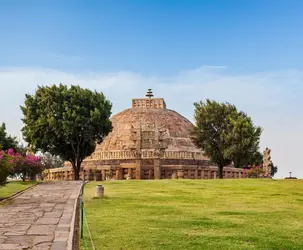 Grand Stupa, Sanci - crédits : CSP_dimol/ Fotosearch LBRF/ Age Fotostock