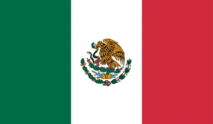 Mexique : drapeau - crédits : Encyclopædia Universalis France