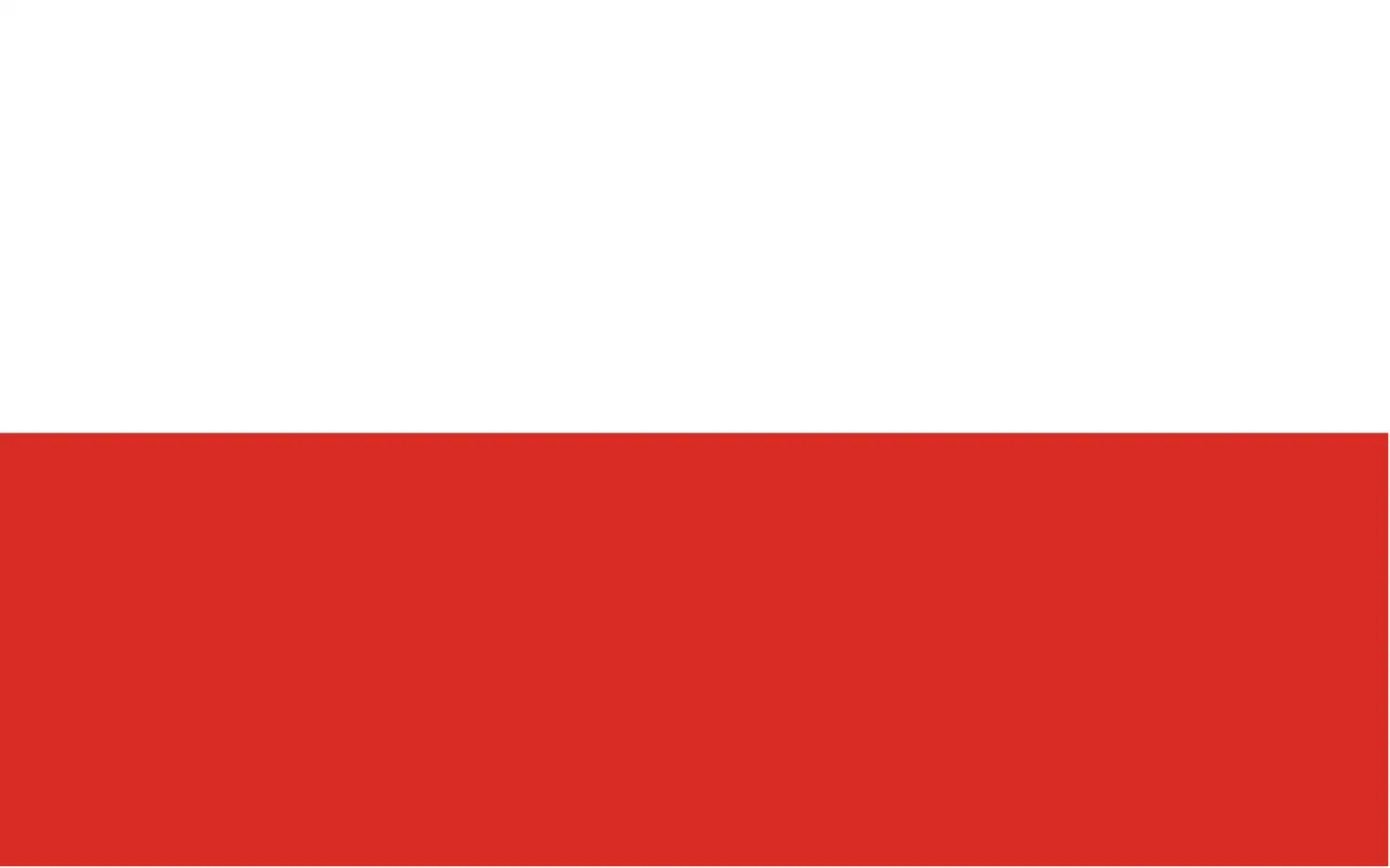 Pologne : drapeau