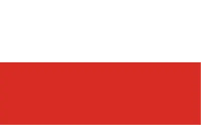 Pologne : drapeau - crédits : Encyclopædia Universalis France