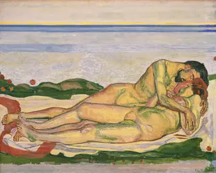 <it>L'Amour</it>, F. Hodler - crédits : AKG-images