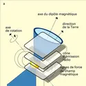 Pulsar : intensité des impulsions - crédits : Encyclopædia Universalis France