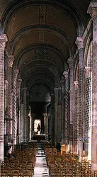 Nef de Notre-Dame-la-Grande, Poitiers - crédits :  Bridgeman Images 