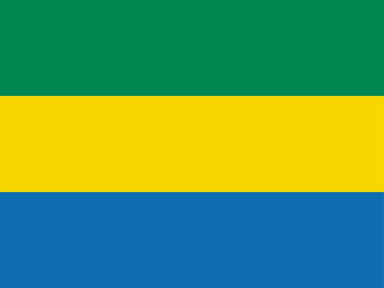 Gabon : drapeau