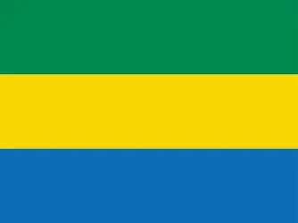 Gabon : drapeau - crédits : Encyclopædia Universalis France