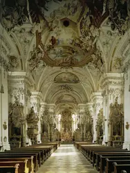 Église du monastère d'Aldersbach, C. D. et E. Q. Asam - crédits : Erich Lessing/ AKG-images