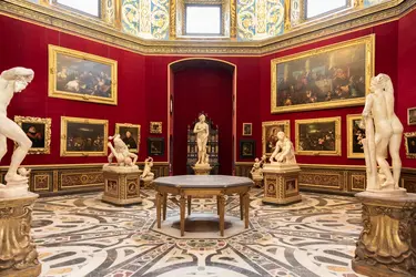 Tribune des Offices, musée des Offices, Florence - crédits : Paolo Gallo/ Shutterstock 