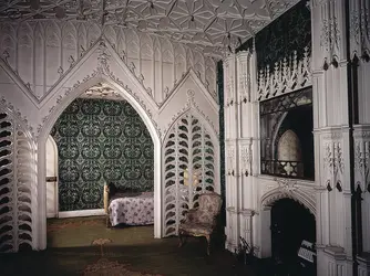 Strawberry Hill, la chambre Holbein - crédits :  Bridgeman Images 