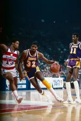 «Magic» Johnson - crédits : Focus on Sport/ Getty Images