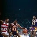 «Magic» Johnson - crédits : Focus on Sport/ Getty Images