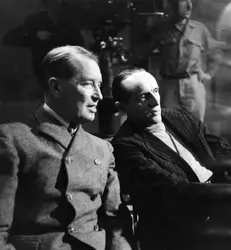 Maurice Chevalier et René Clair - crédits : Hulton Archive/ Getty Images