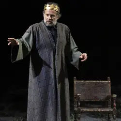 <em>Le Roi Lear</em> d'après W. Shakespeare, mise en scène de Thomas Ostermeier - crédits : Raphael Gaillarde/ Gamma-Rapho/ Getty Images