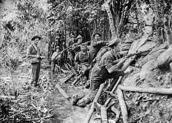 Les Américains aux Philippines - crédits : Hulton Archive/ Getty Images