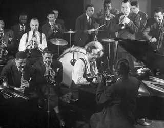 Duke Ellington et Dizzy Gillespie - crédits : Gjon Mili/ The LIFE Picture Collection/ Getty Images
